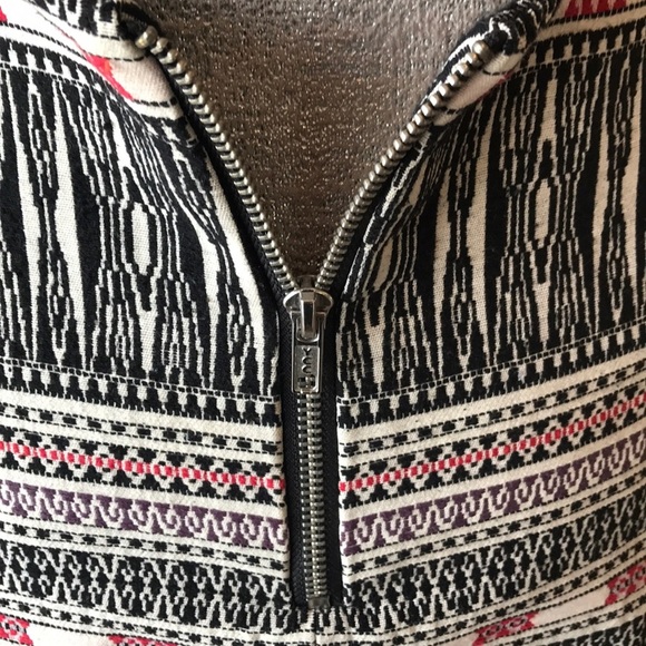 Topshop Tribal Print Ruffled Mini Skirt 4 EUC - Picture 8 of 11